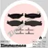 Тормозные колодки otto zimmermann gmbh 208871701
