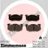 Тормозні (гальмівні) колодки Otto Zimmermann GmbH 209741101 (фото 1)