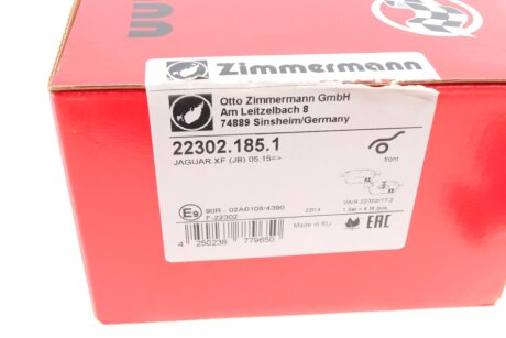 Тормозні (гальмівні) колодки otto Zimmermann GmbH 223021851