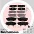 Тормозные колодки otto zimmermann gmbh 22434.145.1