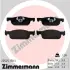 Тормозні (гальмівні) колодки Otto Zimmermann GmbH 225251701 (фото 1)