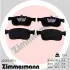 Тормозні (гальмівні) колодки Otto Zimmermann GmbH 22593.175.1 (фото 1)