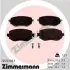 Тормозные колодки otto zimmermann gmbh 226101801