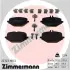 Тормозні (гальмівні) колодки Otto Zimmermann GmbH 227231902 (фото 1)