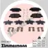 Тормозные колодки otto zimmermann gmbh 228521602