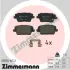 Тормозные колодки otto zimmermann gmbh 228761652