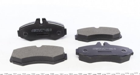 Передні тормозні (гальмівні) колодки otto Zimmermann GmbH 230222051