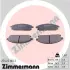 Тормозные колодки otto zimmermann gmbh 234221651