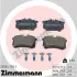 Тормозні (гальмівні) колодки Otto Zimmermann GmbH 23554.170.1 (фото 1)