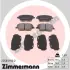 Тормозные колодки otto zimmermann gmbh 235811902