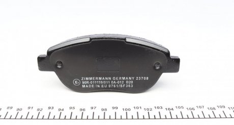 Тормозні (гальмівні) колодки otto Zimmermann GmbH 236001901