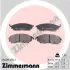 Тормозные колодки otto zimmermann gmbh 236981701