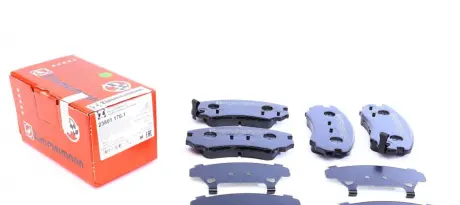 Передні тормозні (гальмівні) колодки Otto Zimmermann GmbH 238911701