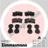 Тормозные колодки otto zimmermann gmbh 240131551