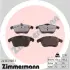 Тормозные колодки otto zimmermann gmbh 241239001