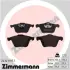 Тормозные колодки otto zimmermann gmbh 241411951