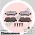 Тормозные колодки otto zimmermann gmbh 241929751