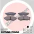 Тормозні (гальмівні) колодки Otto Zimmermann GmbH 24222.175.1 (фото 1)