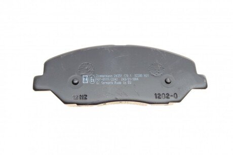 Тормозные колодки otto Zimmermann GmbH 243511701