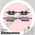 Тормозні (гальмівні) колодки Otto Zimmermann GmbH 243991951 (фото 1)
