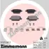 Тормозні (гальмівні) колодки Otto Zimmermann GmbH 245371603 (фото 1)