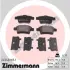 Тормозные колодки otto zimmermann gmbh 24540.165.1