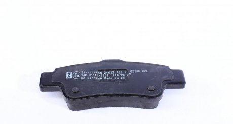 Задні тормозні (гальмівні) колодки otto Zimmermann GmbH 246351601