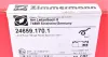 Тормозні (гальмівні) колодки Otto Zimmermann GmbH 246591701 (фото 4)
