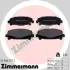 Тормозные колодки otto zimmermann gmbh 24766.175.1