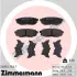 Тормозні (гальмівні) колодки Otto Zimmermann GmbH 248541601 (фото 1)