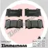 Тормозные колодки otto zimmermann gmbh 24994.160.1