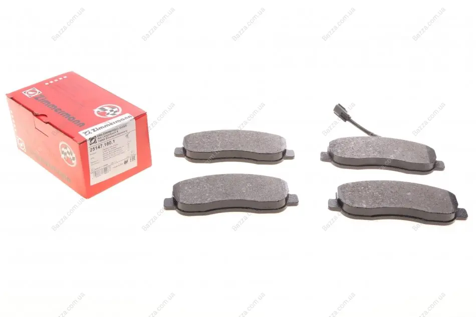 Тормозные колодки otto zimmermann gmbh 251471801