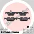 Тормозні (гальмівні) колодки Otto Zimmermann GmbH 25307.175.1 (фото 1)