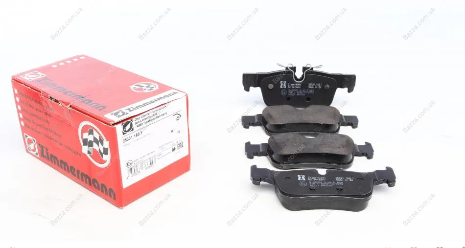 Тормозные колодки otto zimmermann gmbh 253311601