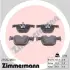 Тормозні (гальмівні) колодки Otto Zimmermann GmbH 25514.180.1 (фото 1)