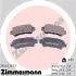 Тормозні (гальмівні) колодки Otto Zimmermann GmbH 255401451 (фото 2)