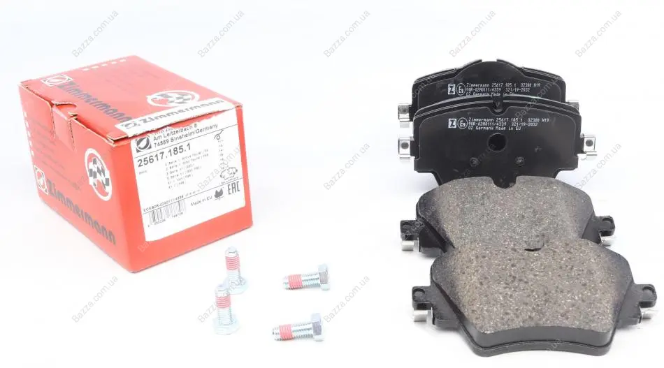 Тормозные колодки otto zimmermann gmbh 256171851