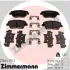 Тормозні (гальмівні) колодки Otto Zimmermann GmbH 256441752 (фото 1)