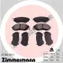 Тормозні (гальмівні) колодки Otto Zimmermann GmbH 257601701 (фото 1)