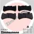 Тормозные колодки otto zimmermann gmbh 257901602