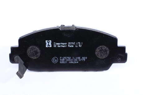 Тормозные колодки otto Zimmermann GmbH 257921701