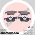 Тормозные колодки otto zimmermann gmbh 25836.170.1
