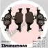 Тормозні (гальмівні) колодки Otto Zimmermann GmbH 25900.195.1 (фото 1)