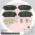 Тормозные колодки otto zimmermann gmbh 261571702