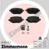 Тормозные колодки otto zimmermann gmbh 261981752