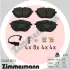 Тормозные колодки otto zimmermann gmbh 262681802