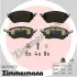 Тормозные колодки otto zimmermann gmbh 264511952