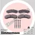 Тормозные колодки otto zimmermann gmbh 291212001