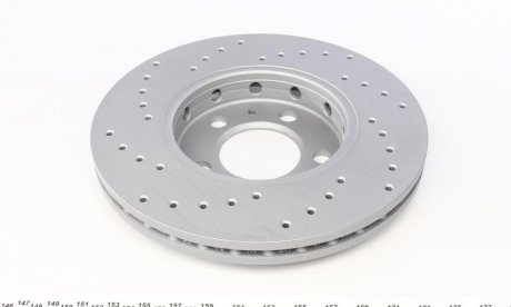 Вентильований гальмівний диск otto Zimmermann GmbH 100123352