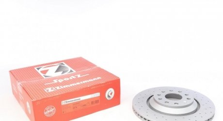 Вентильований гальмівний диск otto Zimmermann GmbH 100.3309.52